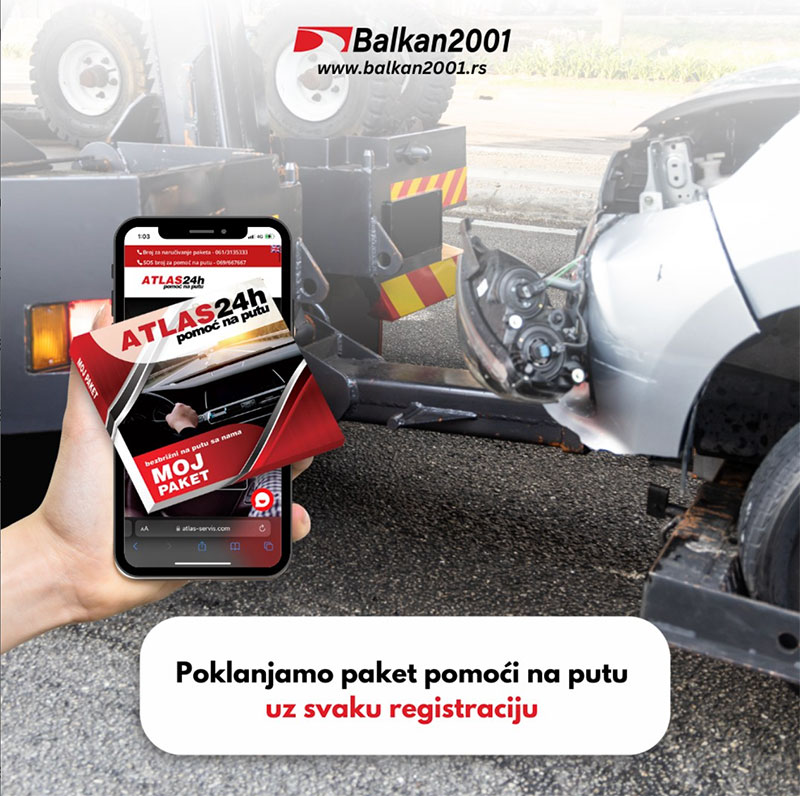 Atlas pomoć na putu